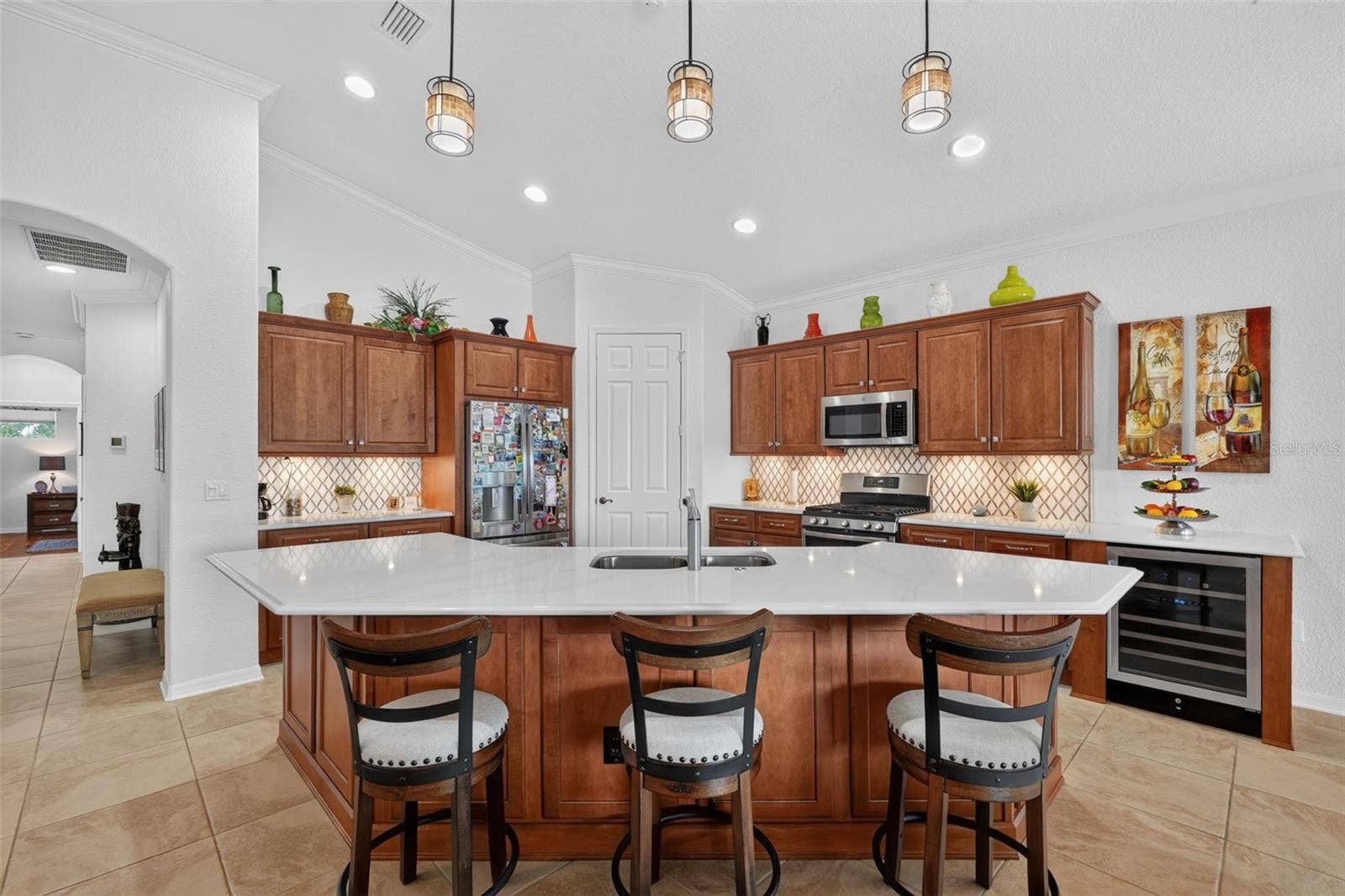 1360 EMERALD DUNES DRIVE, Sun City Center, FL 33573 Kitchen