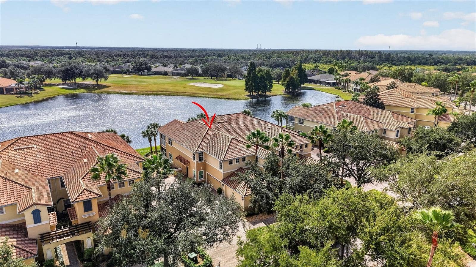 1360 EMERALD DUNES DRIVE, Sun City Center, FL 33573 Aerial view of property