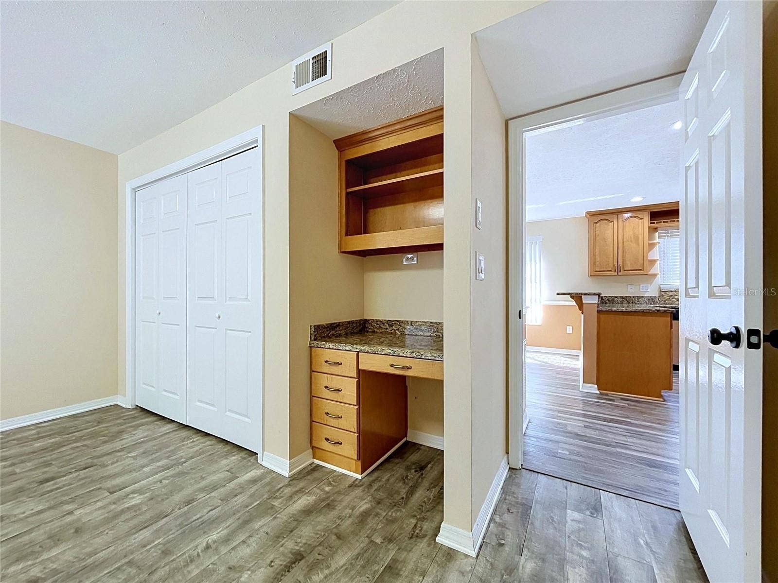 main floor bedroom with ensuite