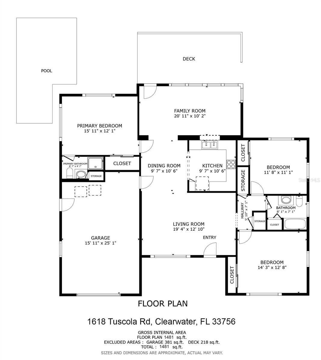 1618 TUSCOLA ROAD, Clearwater, FL 33756 1618 TUSCOLA ROAD, Clearwater, FL 33756