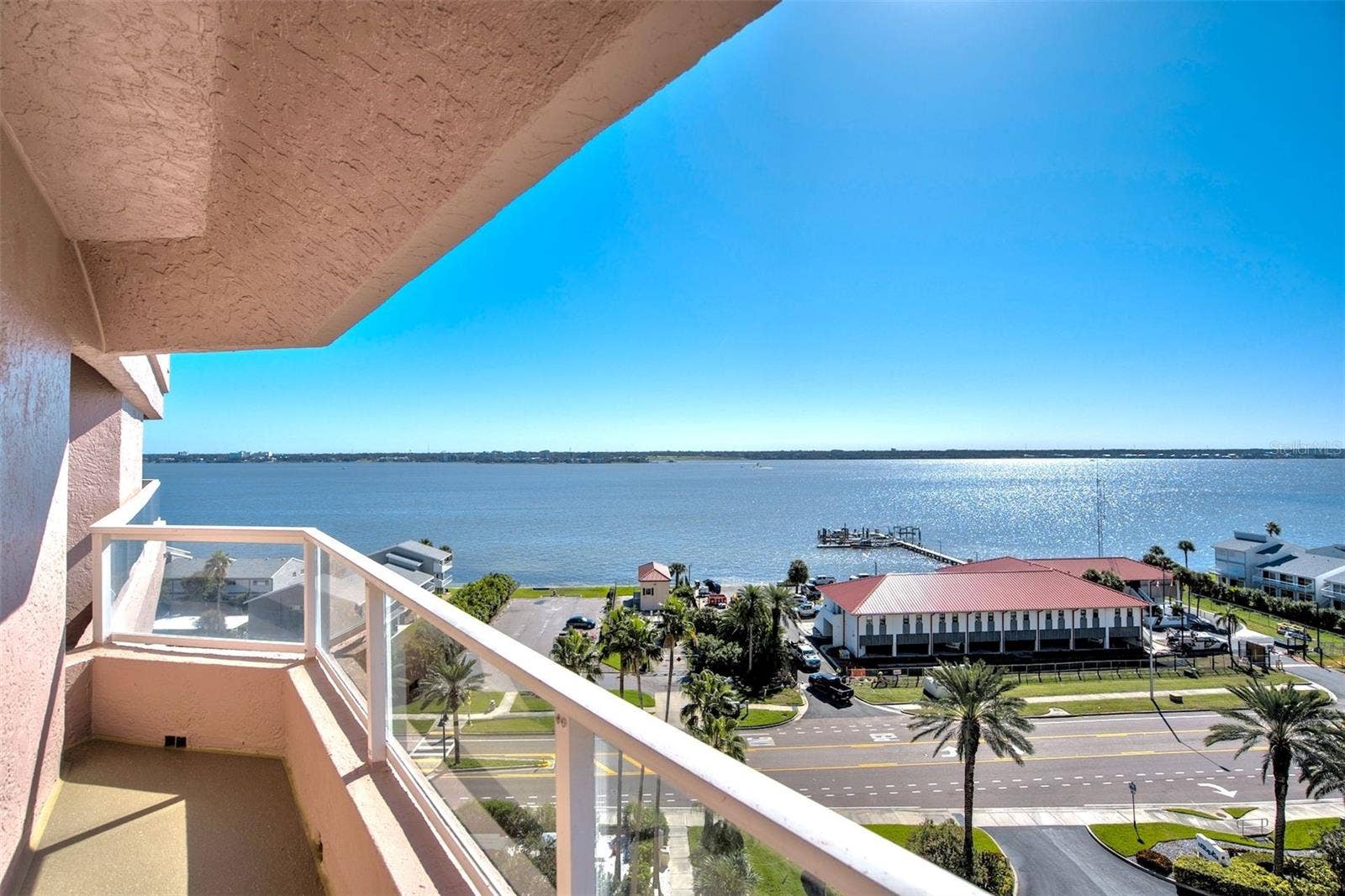 1340 GULF BOULEVARD, #10A, Clearwater, FL 33767 Intracoastal views from kitchen balcony