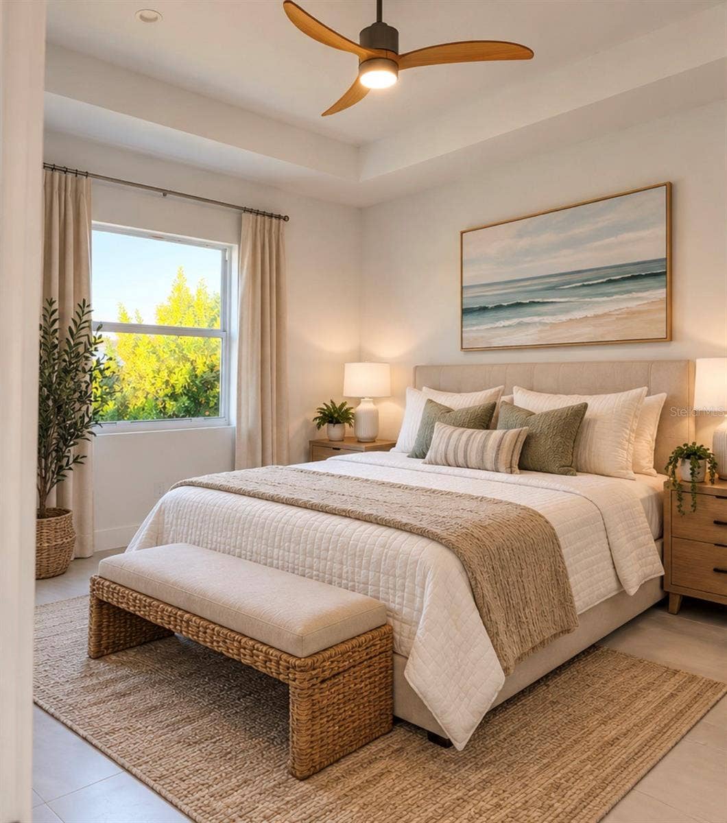 517 NW 19TH TERRACE, Cape Coral, FL 33993 master bedroom