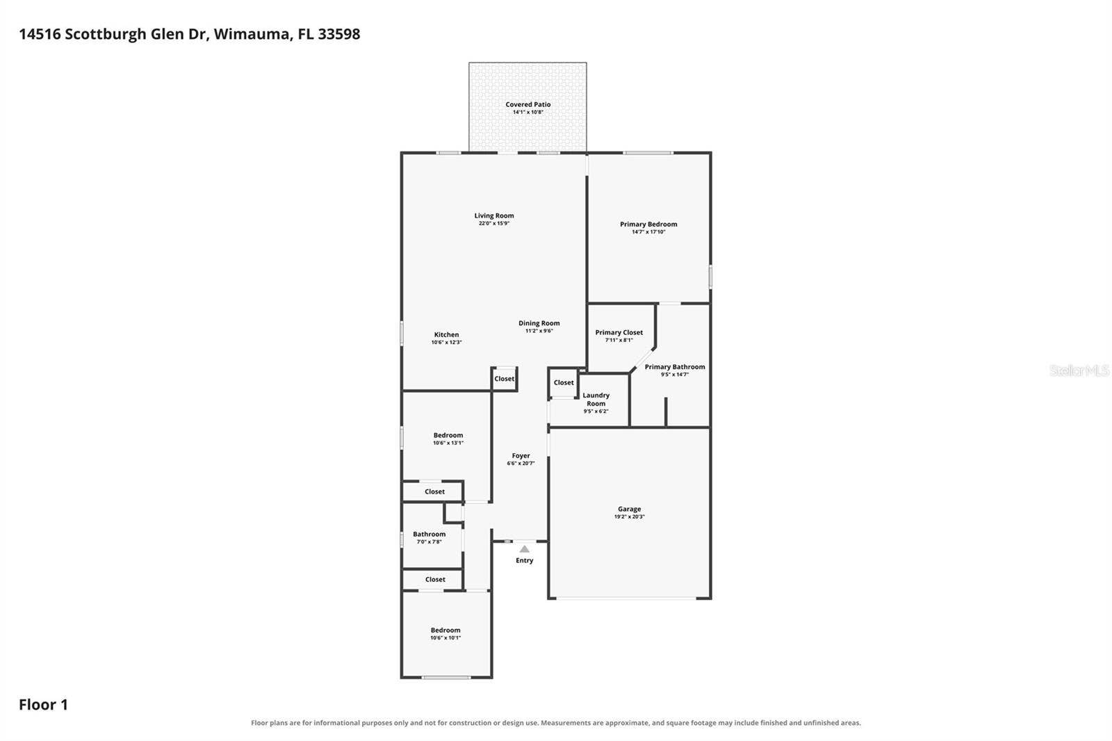 14516 SCOTTBURGH GLEN DRIVE, Wimauma, FL 33598 14516 SCOTTBURGH GLEN DRIVE, Wimauma, FL 33598