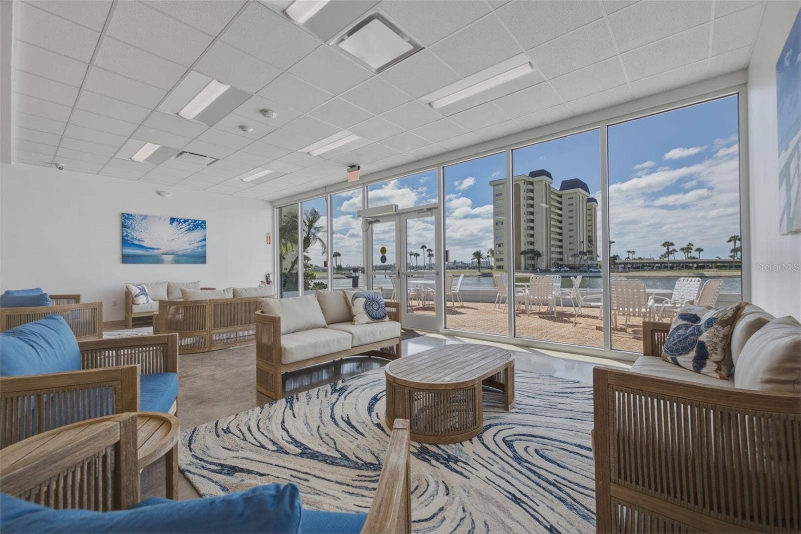 4700 COVE CIRCLE, #111, St Petersburg, FL 33708 Club house newly decorated with access to one of two community pools on the water!