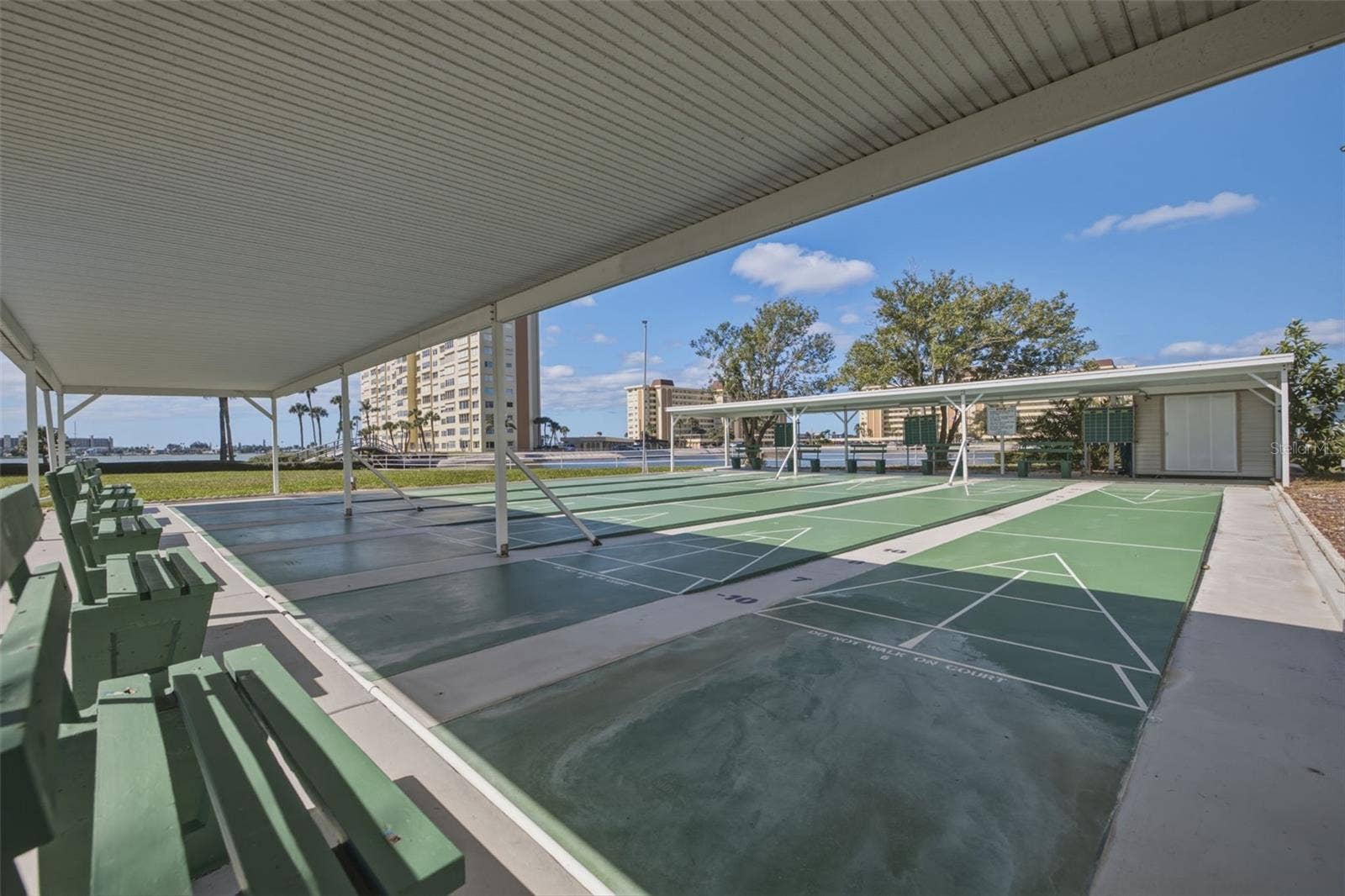 4700 COVE CIRCLE, #111, St Petersburg, FL 33708 Shuffleboard!