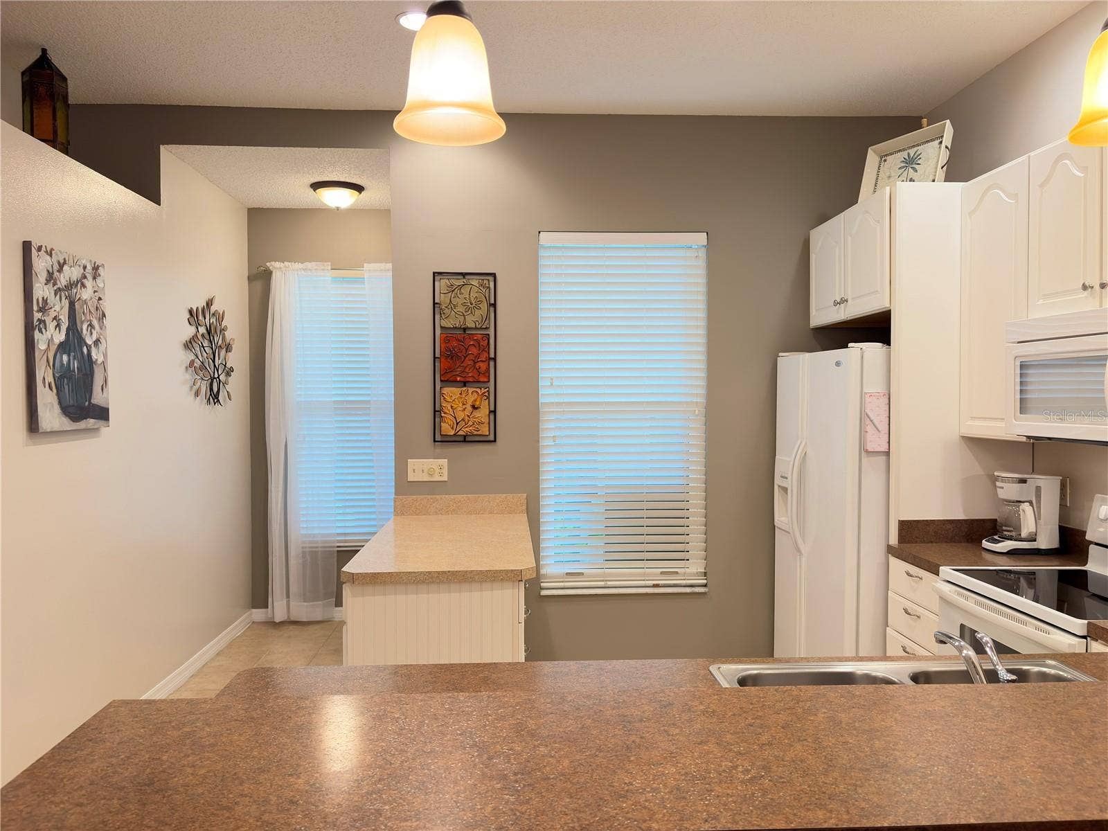 entrance and kitchen