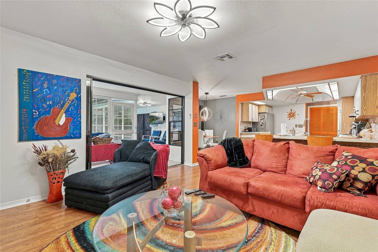 9896 DOMINGO DRIVE, Brooksville, FL 34601 Living Room