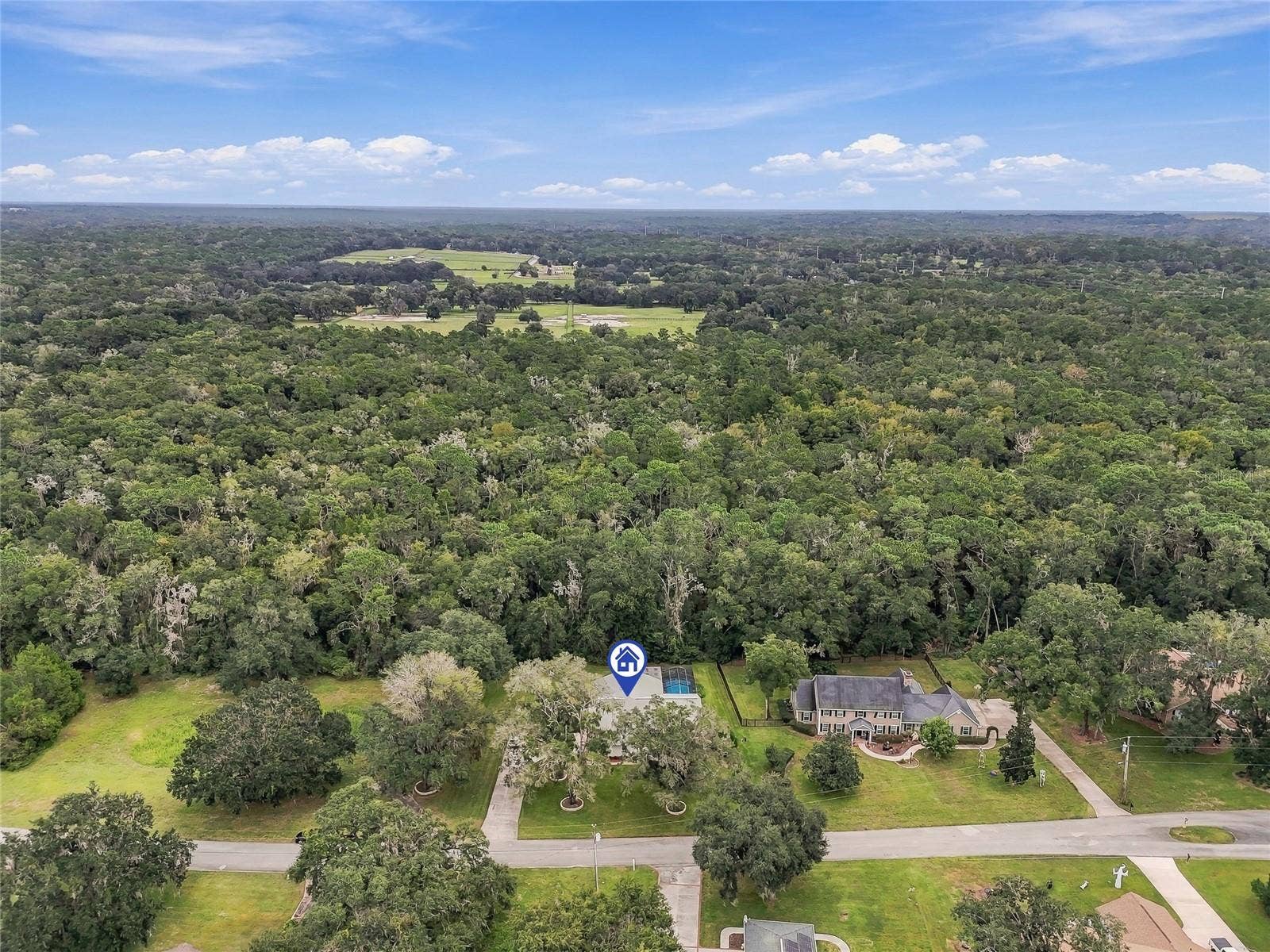 9896 DOMINGO DRIVE, Brooksville, FL 34601 Conservation Acreage behind home