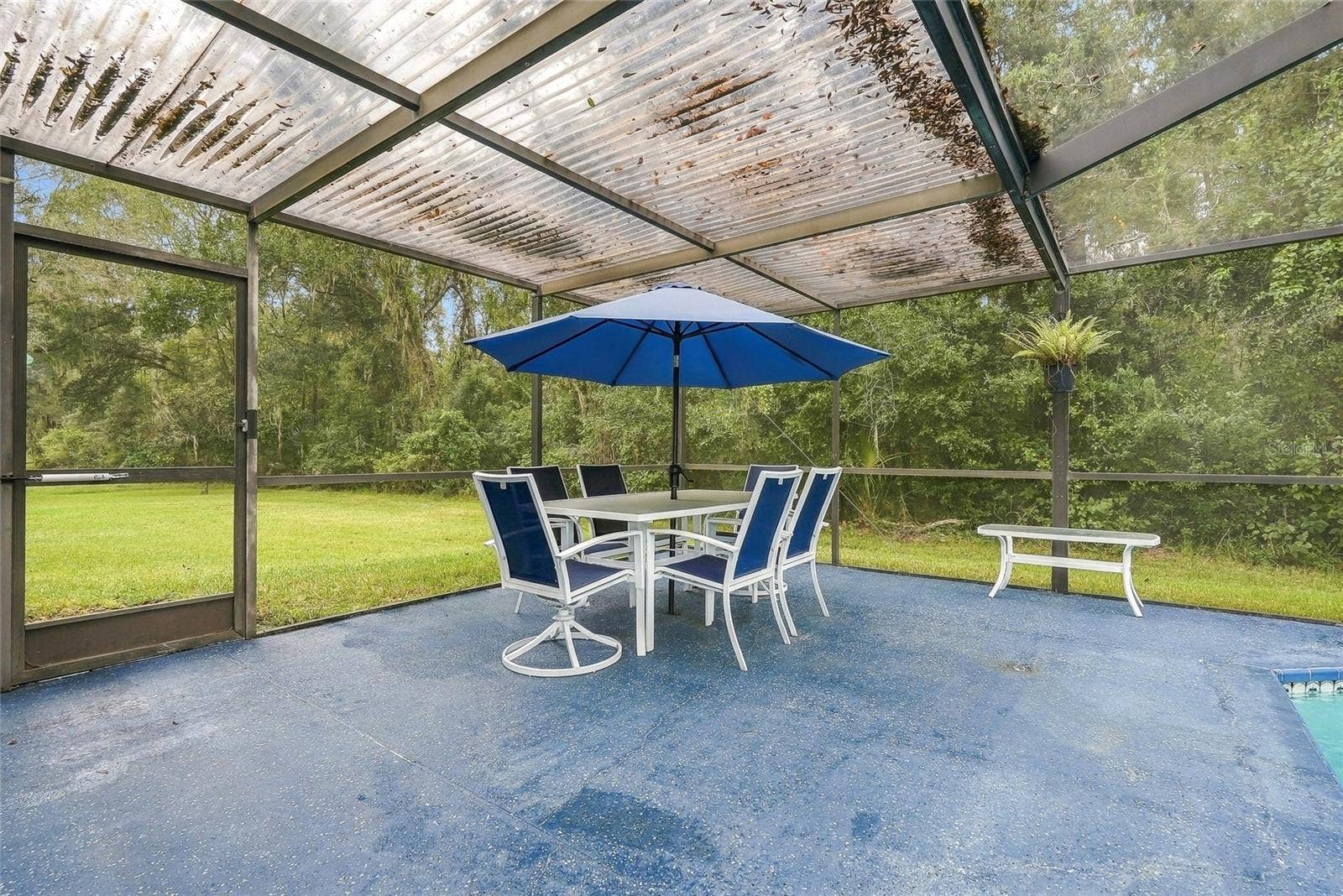 9896 DOMINGO DRIVE, Brooksville, FL 34601 Covered Outdoor Patio