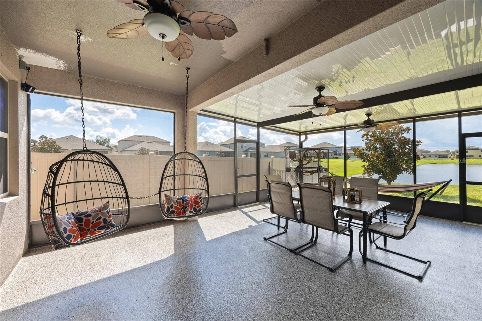 10611 GREAT CORMORANT DRIVE, Riverview, FL 33579 Extended Screened Lanai