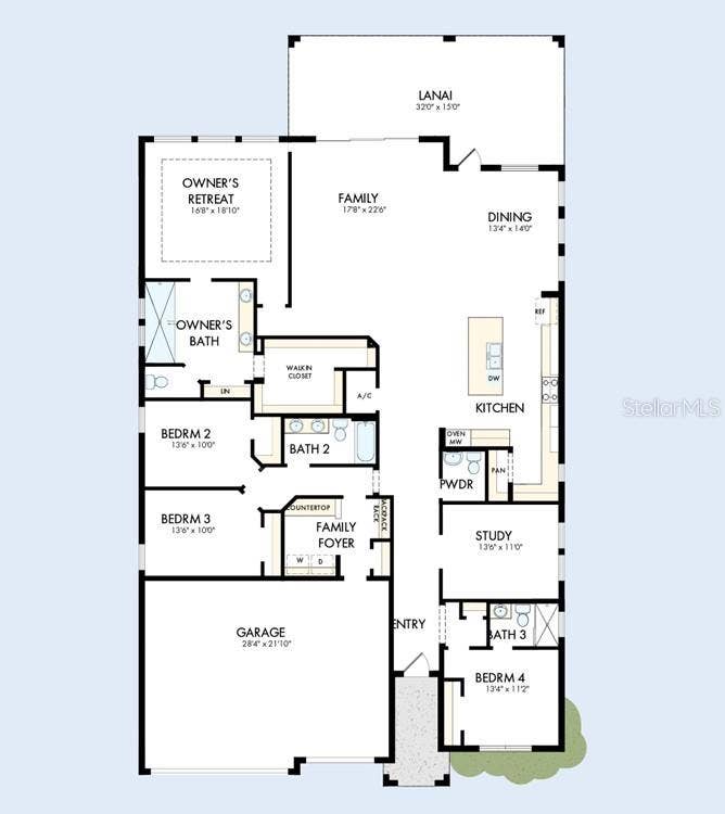 17960 FOXTAIL LOOP, Venice, FL 34293 Floor Plan