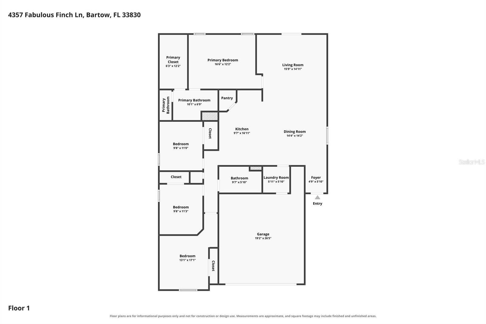 4357 FABULOUS FINCH LANE, Bartow, FL 33830 4357 FABULOUS FINCH LANE, Bartow, FL 33830