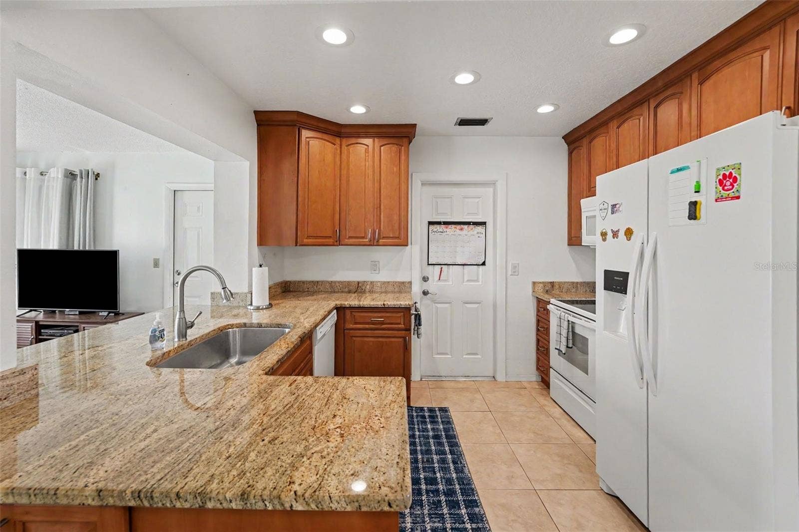3474 101ST TERRACE N, Pinellas Park, FL 33782 Kitchen with Granite Counter Tops