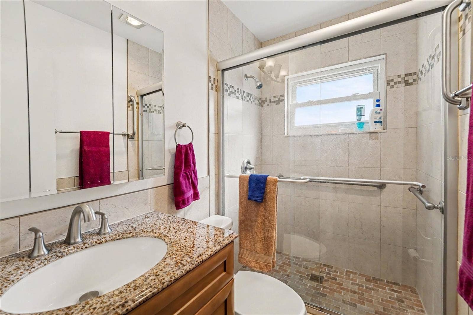 3474 101ST TERRACE N, Pinellas Park, FL 33782 Primary En Suite Bath Room with Walk-in Shower