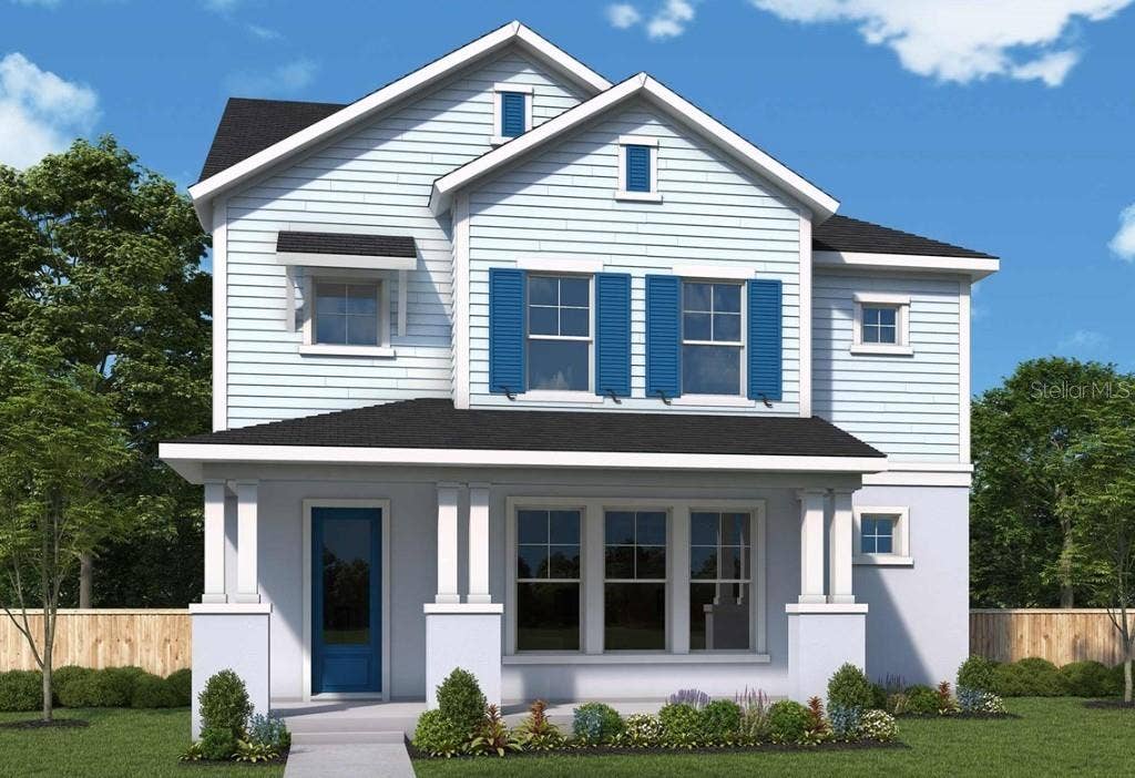 6431 PONDER WAY, Clermont, FL 34714 Front Exterior Rendering **Paint Colors May Vary