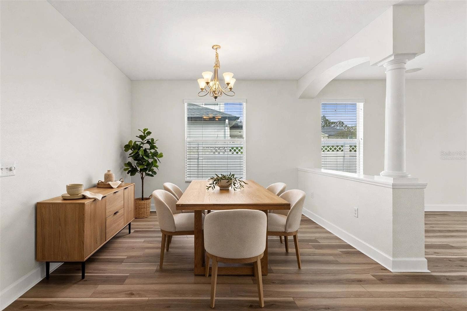 27426 SILVER THATCH DRIVE, Wesley Chapel, FL 33544 Dining Room (Virtually Staged)