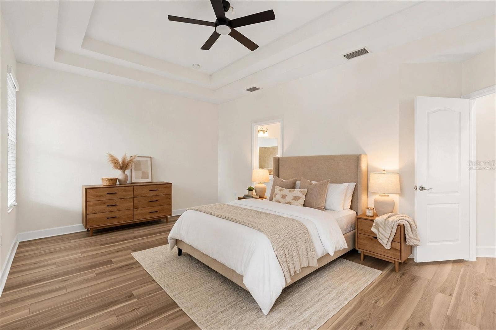 27426 SILVER THATCH DRIVE, Wesley Chapel, FL 33544 Primary Bedroom (Virtually Staged)