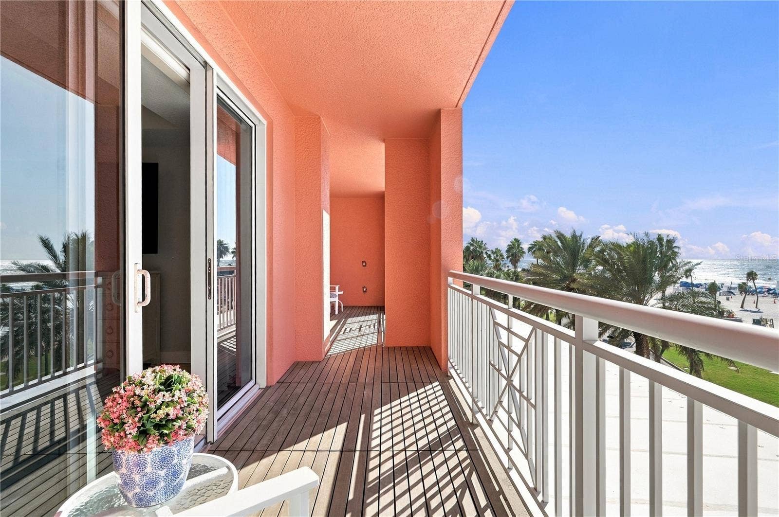 301 S GULFVIEW BOULEVARD, #303, Clearwater, FL 33767 Primary bedroom balcony
