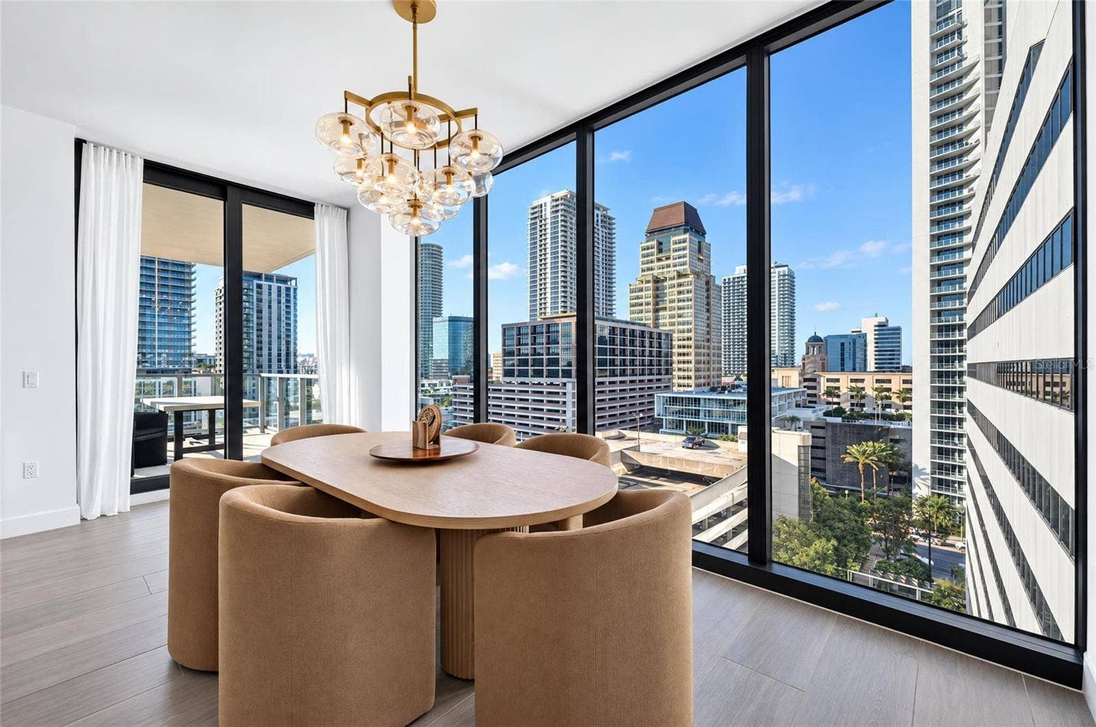301 1ST STREET S, #1004, St Petersburg, FL 33701 Dining Room View From Living room