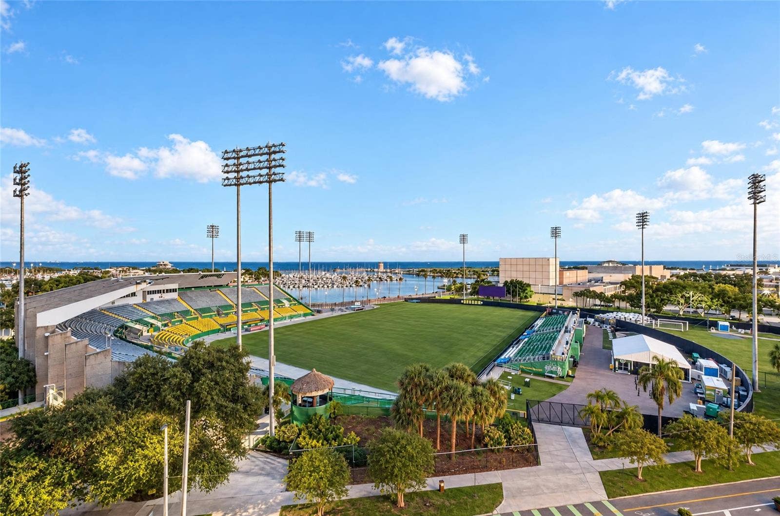 301 1ST STREET S, #1004, St Petersburg, FL 33701 Al Lang Stadium View From East Terrace