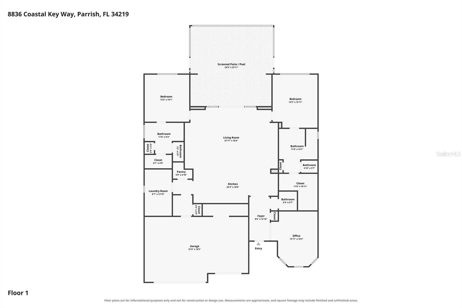 8836 COASTAL KEY WAY, Parrish, FL 34219