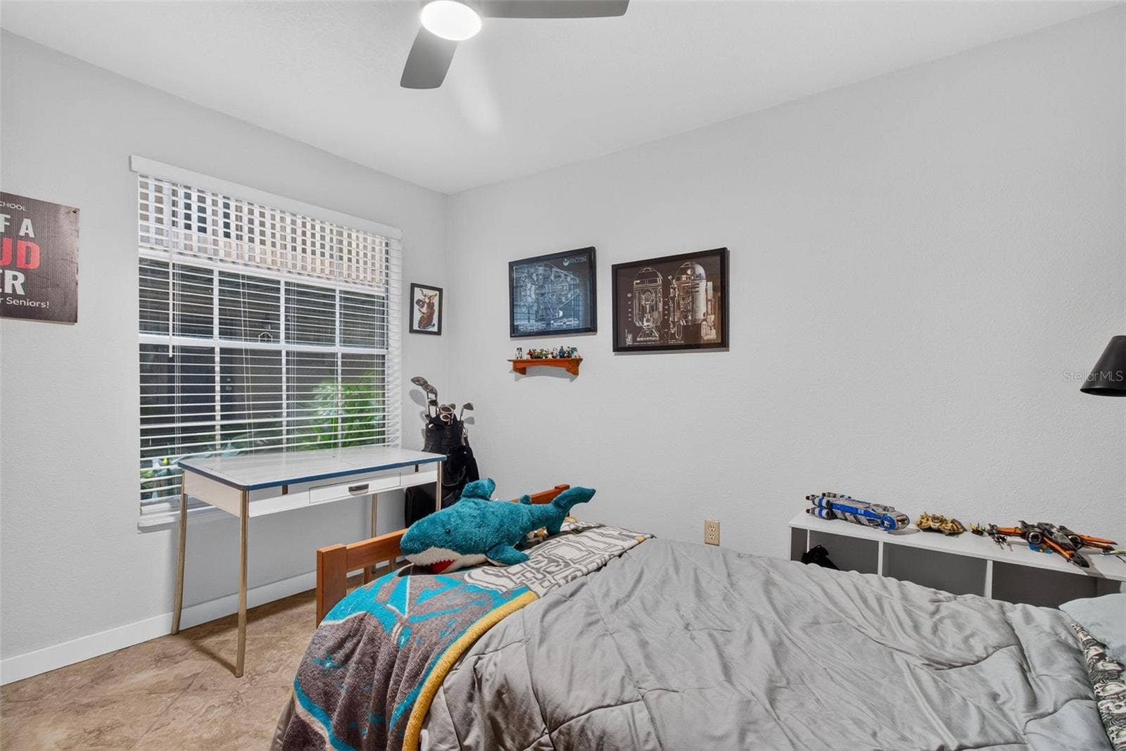 2500 WINDING CREEK BOULEVARD, #I106, Clearwater, FL 33761 2nd bedroom view of courtyard