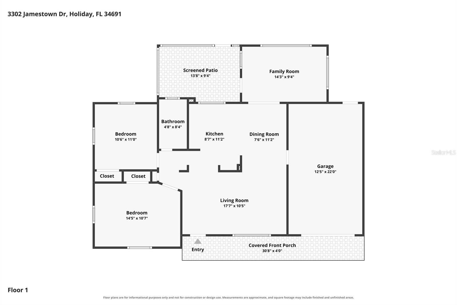 3302 JAMESTOWN DRIVE, Holiday, FL 34691 3302 JAMESTOWN DRIVE, Holiday, FL 34691