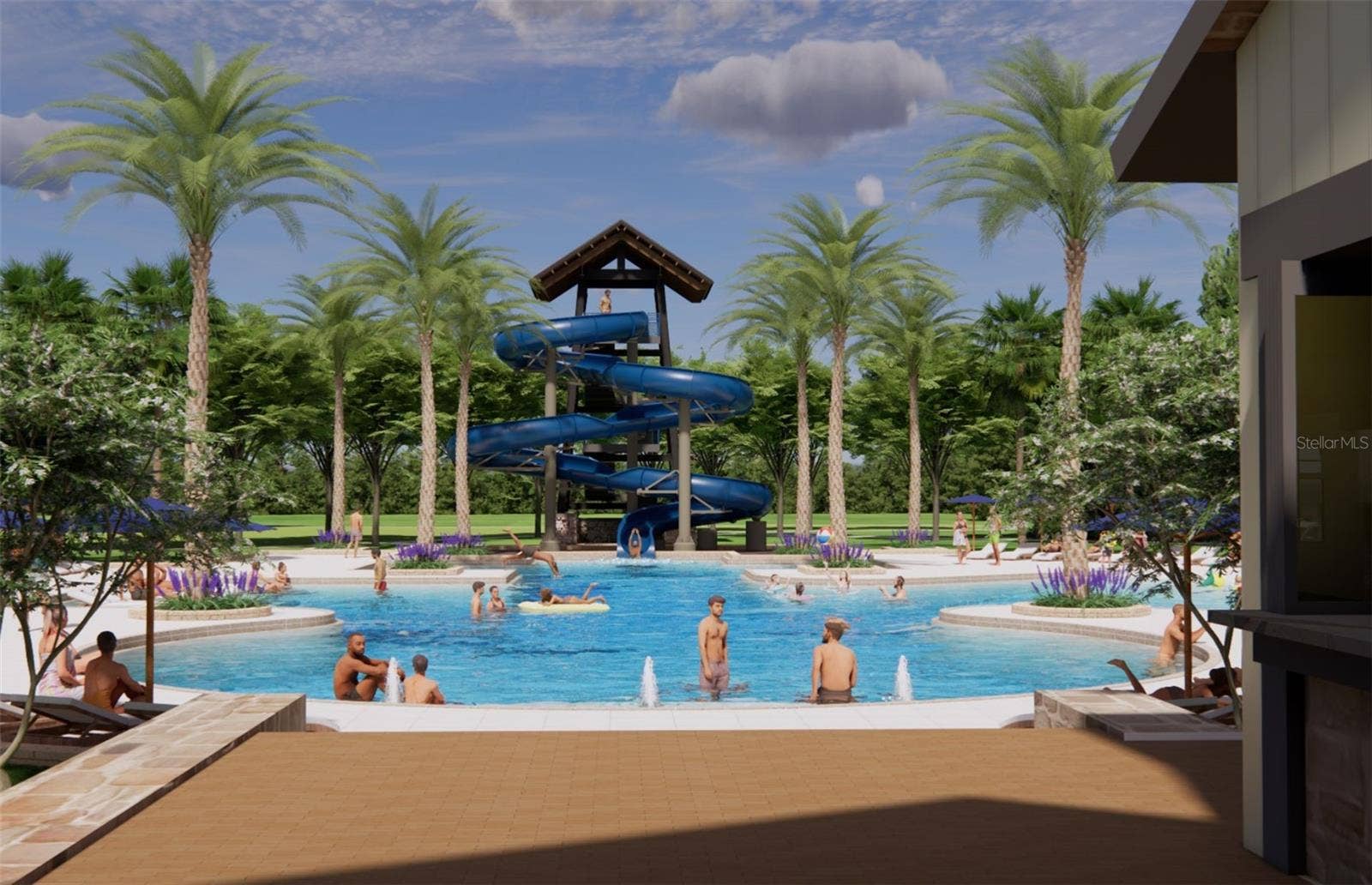 Resort Style Pool