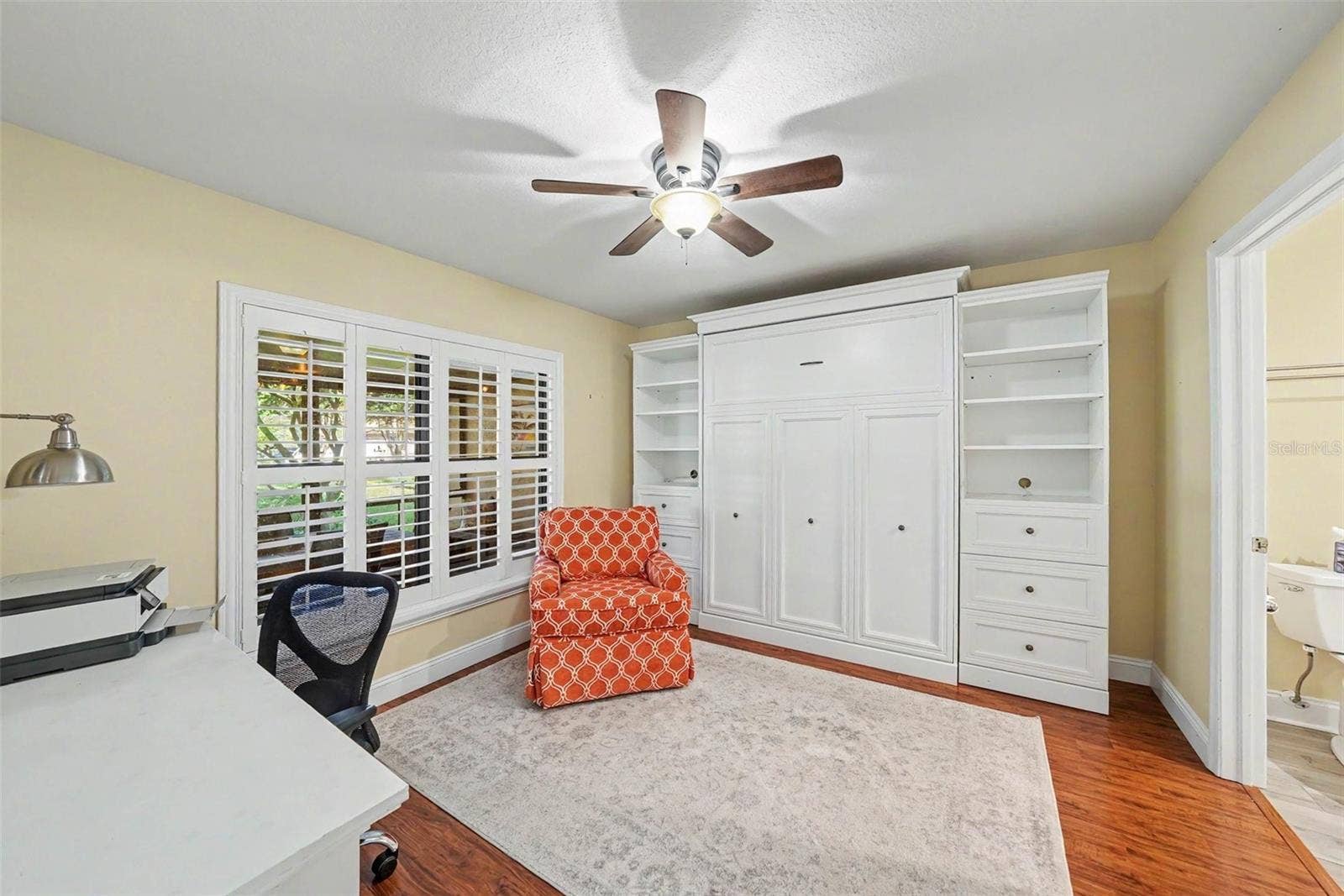 17544 FAIRMEADOW DRIVE, Tampa, FL 33647 1st floor bedroom with built-in