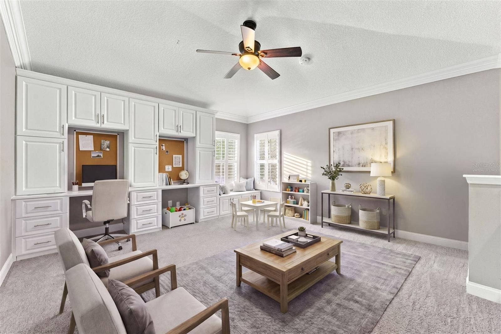 4319 RUSTIC PINE PLACE, Wesley Chapel, FL 33544 Bonus Room Virtually Staged