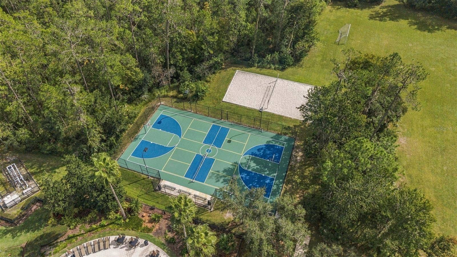 4319 RUSTIC PINE PLACE, Wesley Chapel, FL 33544 Volleyball & Basketball / Pickel Court