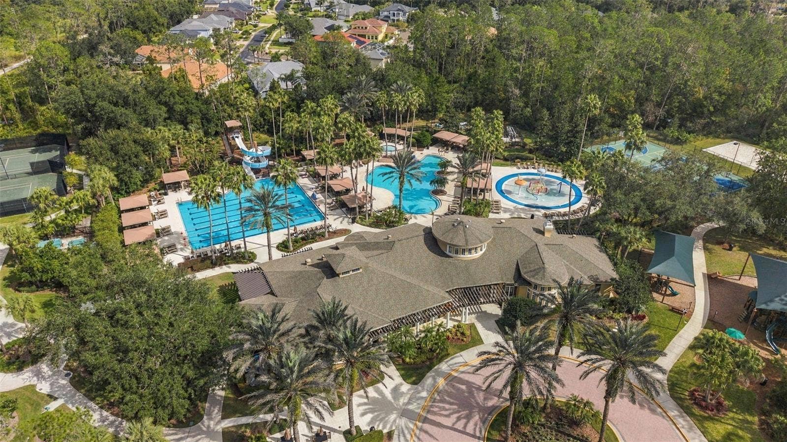 4319 RUSTIC PINE PLACE, Wesley Chapel, FL 33544 Lap Pool with Slide, Resort, & Baby Splash Pad
