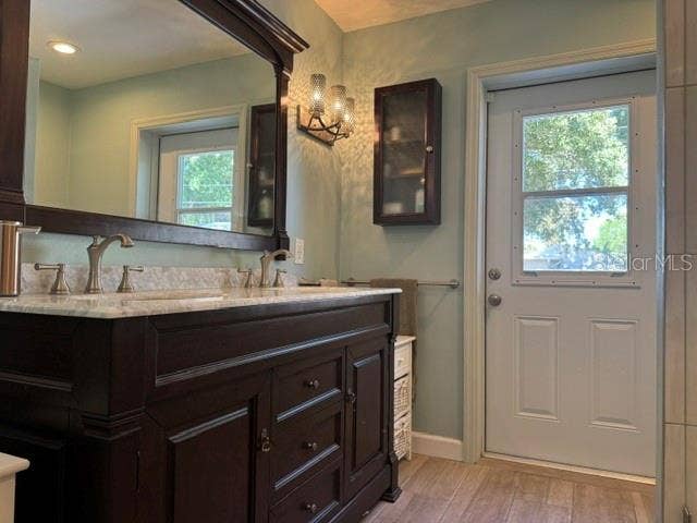 5717 15TH AVENUE N, St Petersburg, FL 33710 Primary Bathroom vanity