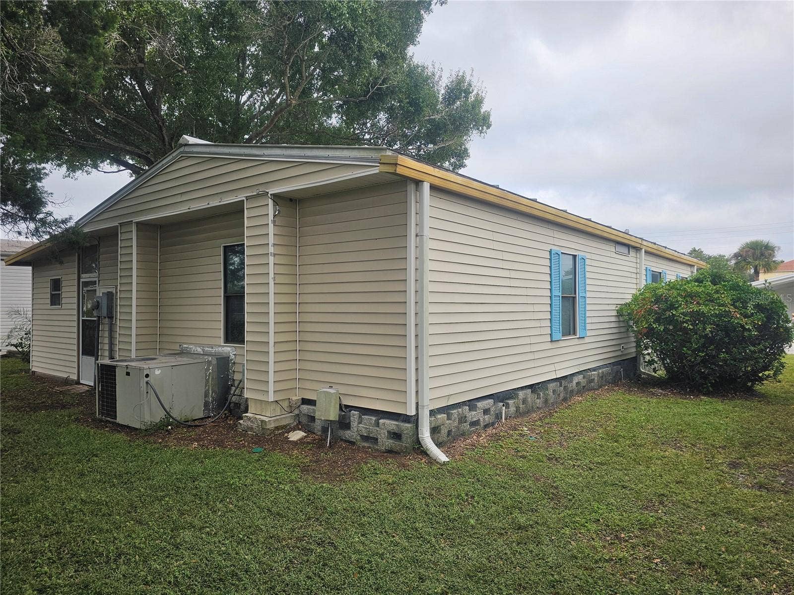 238 PELICAN DRIVE N, Oldsmar, FL 34677 Back/Right Side Yard