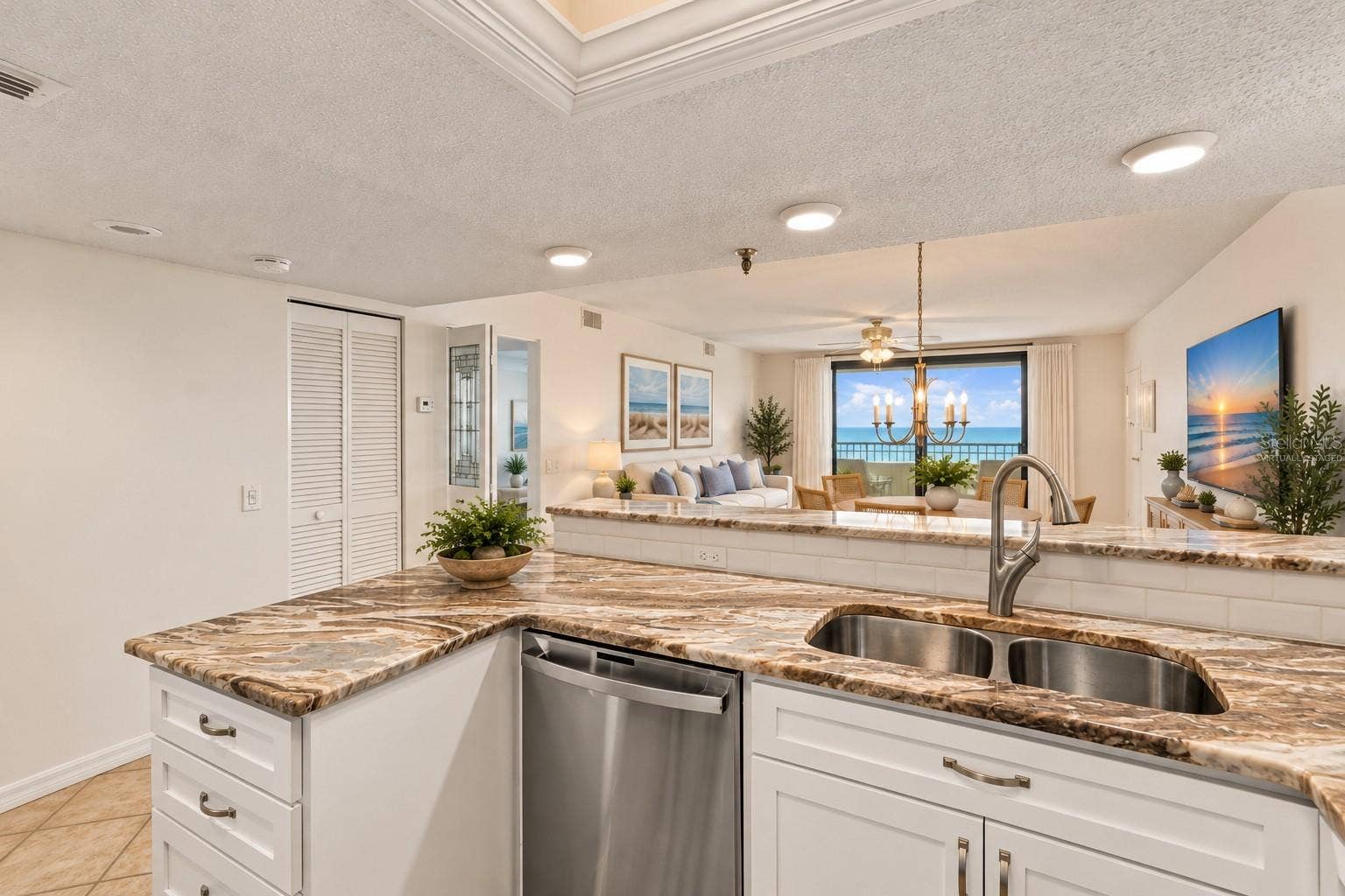 6035 SEA RANCH DRIVE, #502, Hudson, FL 34667 Virtually staged photo.
