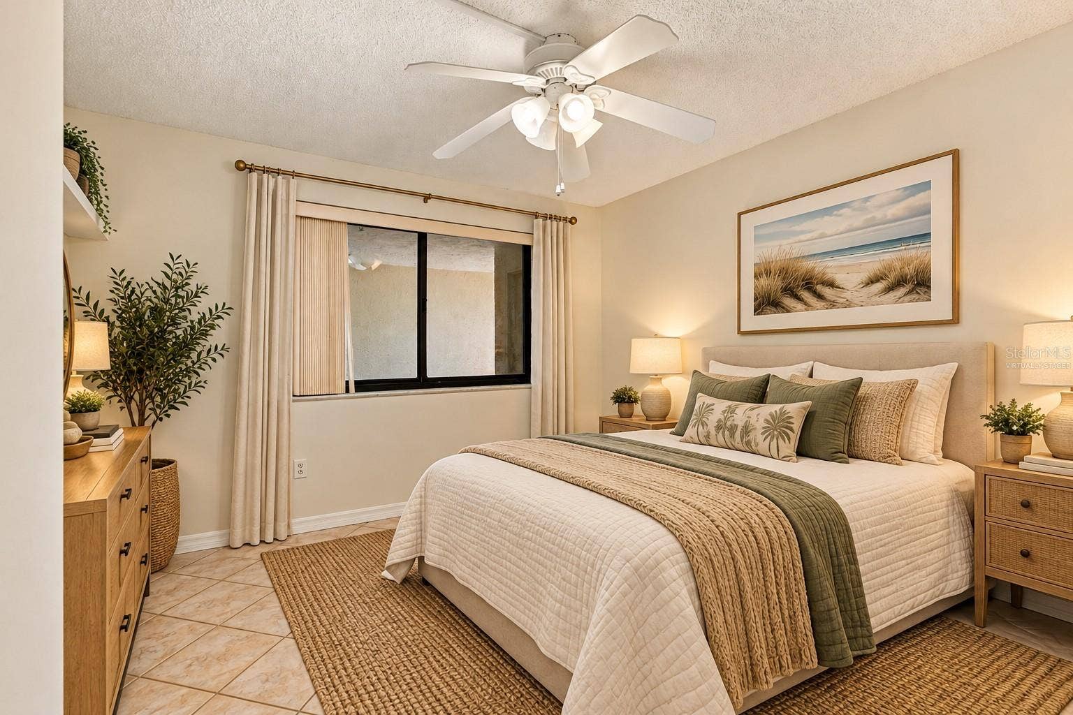 6035 SEA RANCH DRIVE, #502, Hudson, FL 34667 Virtually staged photo.2nd Bedroom