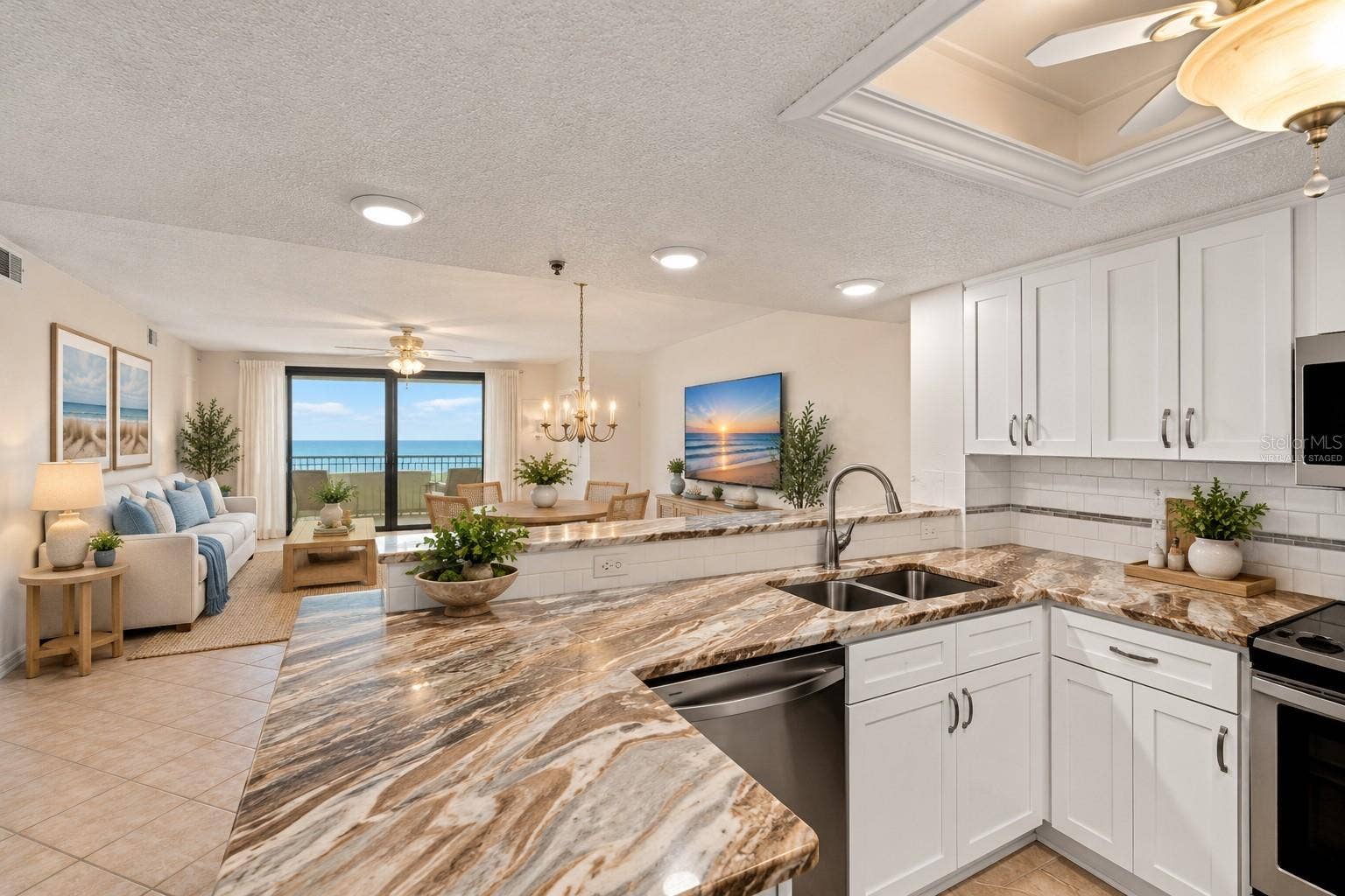 6035 SEA RANCH DRIVE, #502, Hudson, FL 34667 Virtually staged photo.