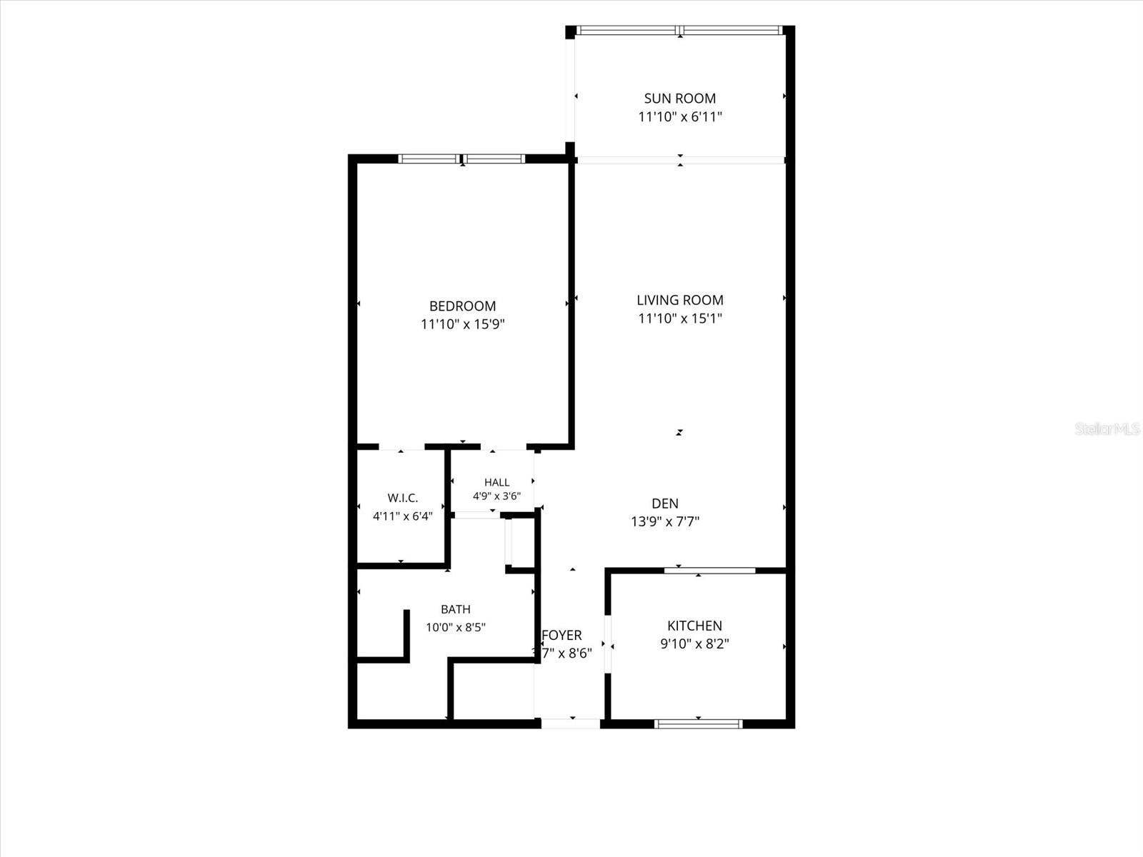 10351 REGAL DRIVE, #4, Largo, FL 33774 Floor Plan