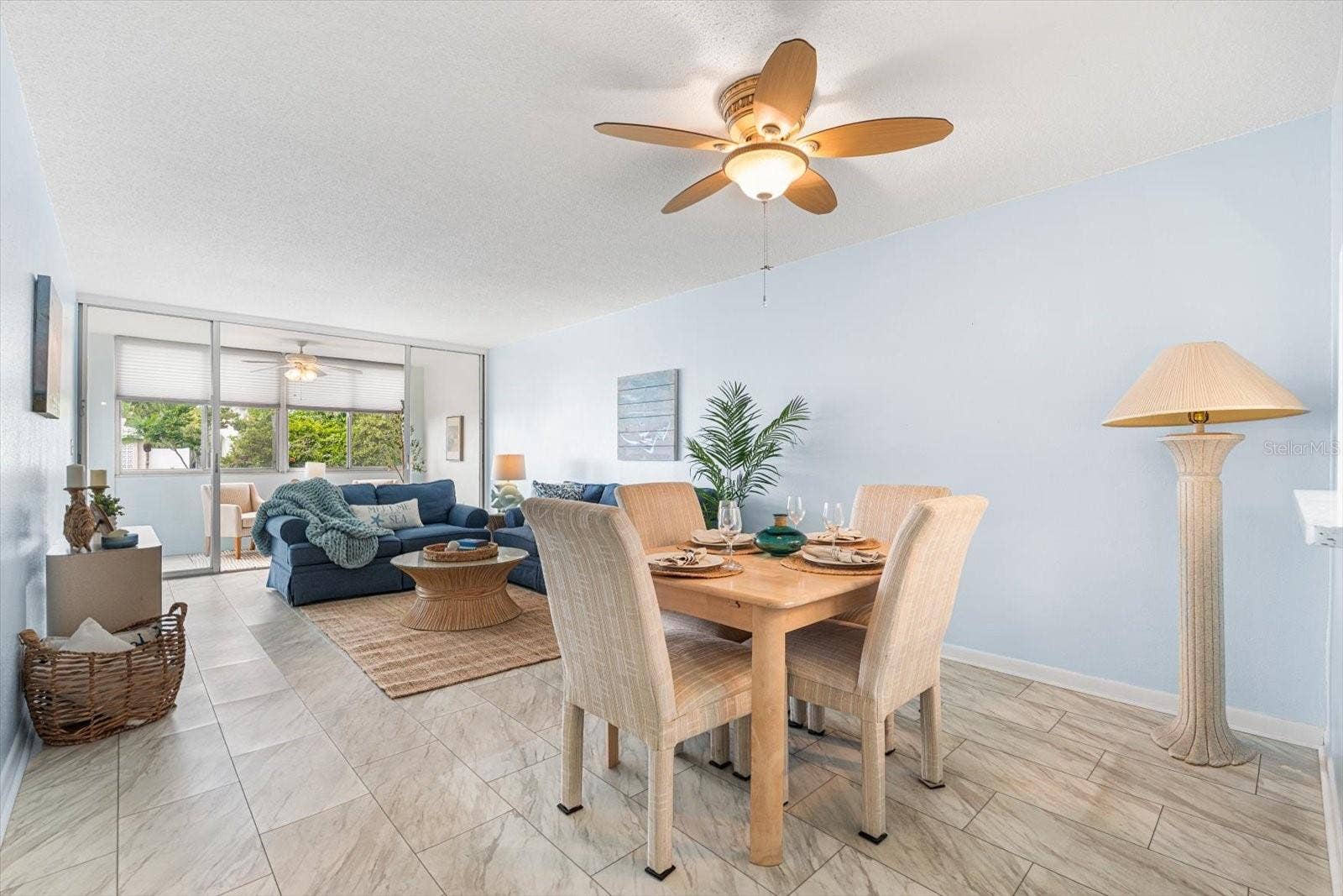 10351 REGAL DRIVE, #4, Largo, FL 33774 The great room is perfect for comfortable living and intimate gatherings.