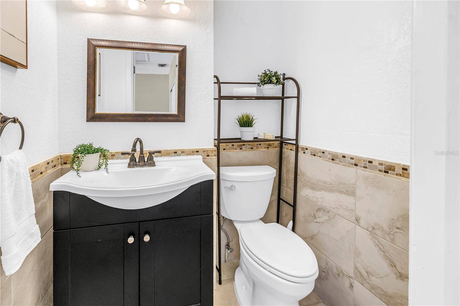 1/2 Bathroom attached to Bedroom #3