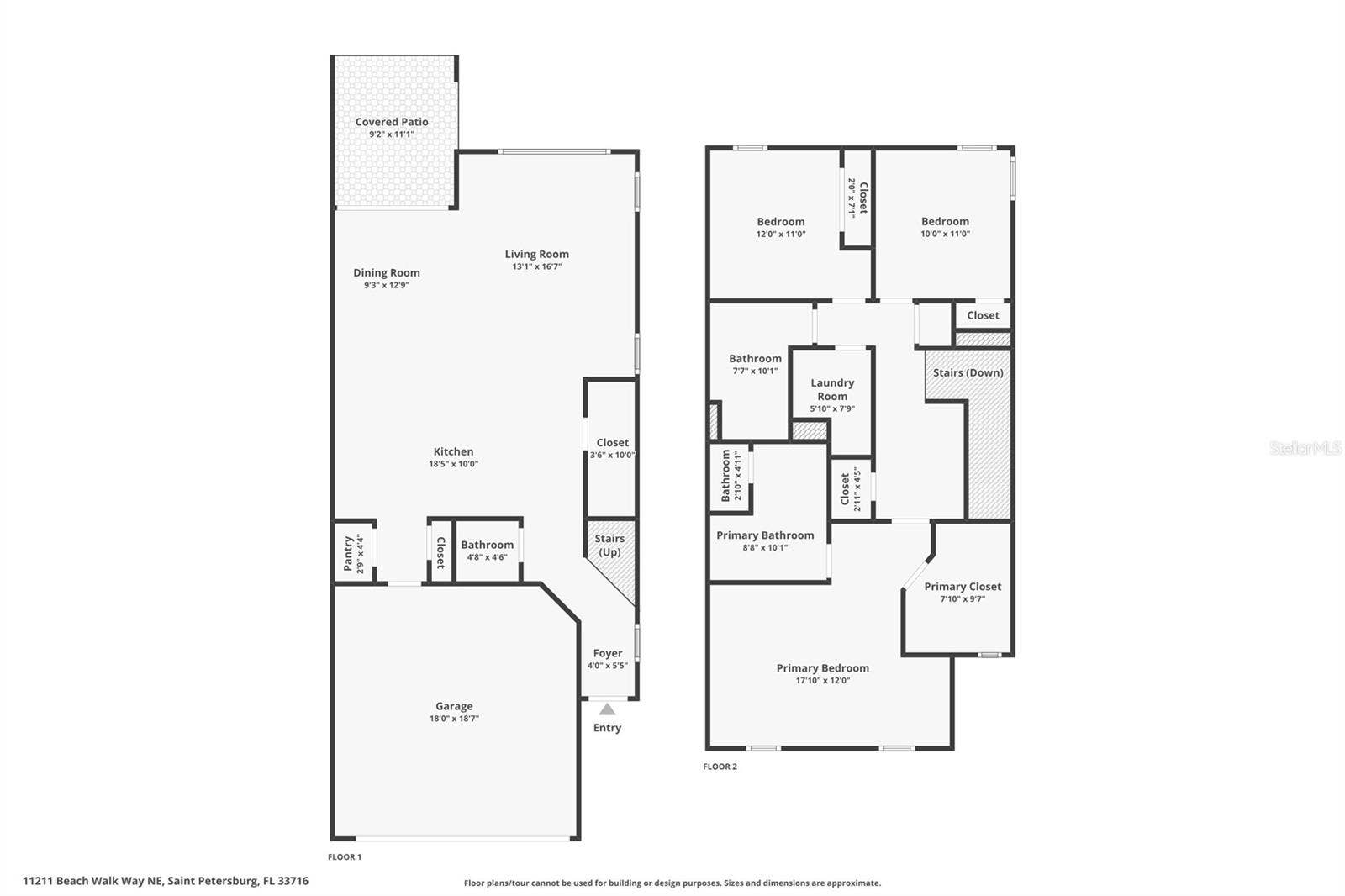 11211 BEACH WALK WAY NE, St Petersburg, FL 33716 Complete Floor Plan