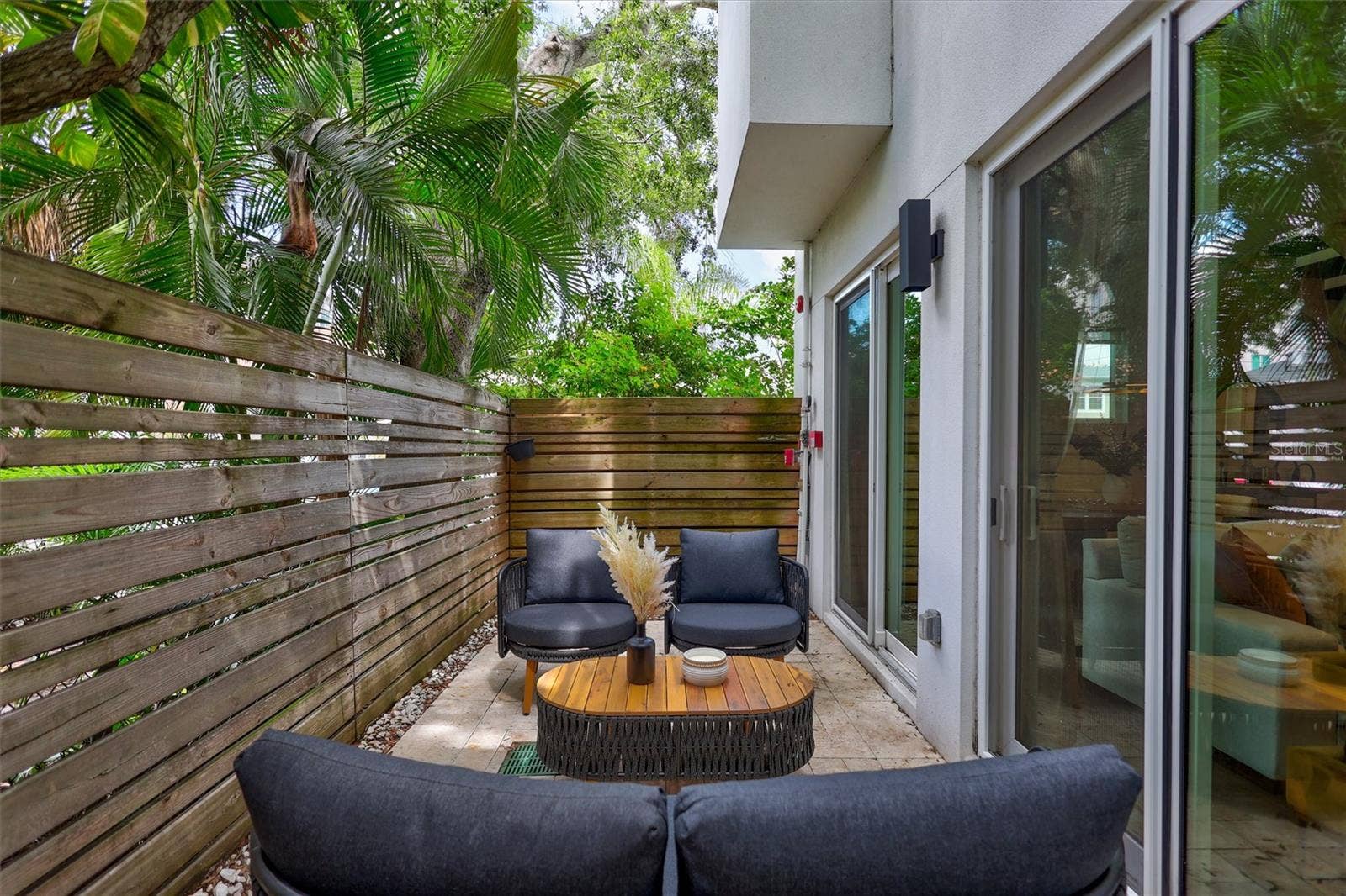 349 7TH STREET S, St Petersburg, FL 33701 Private, fenced patio