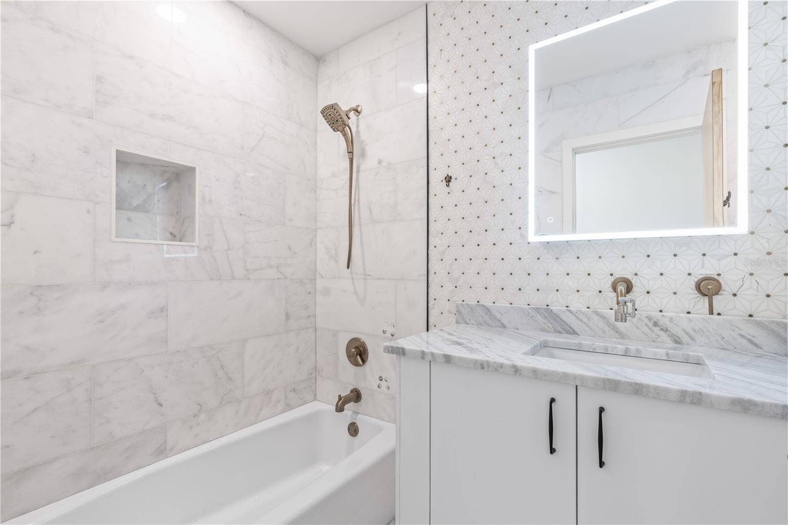 123 8TH STREET, Belleair Beach, FL 33786 hallway, guest bathroom