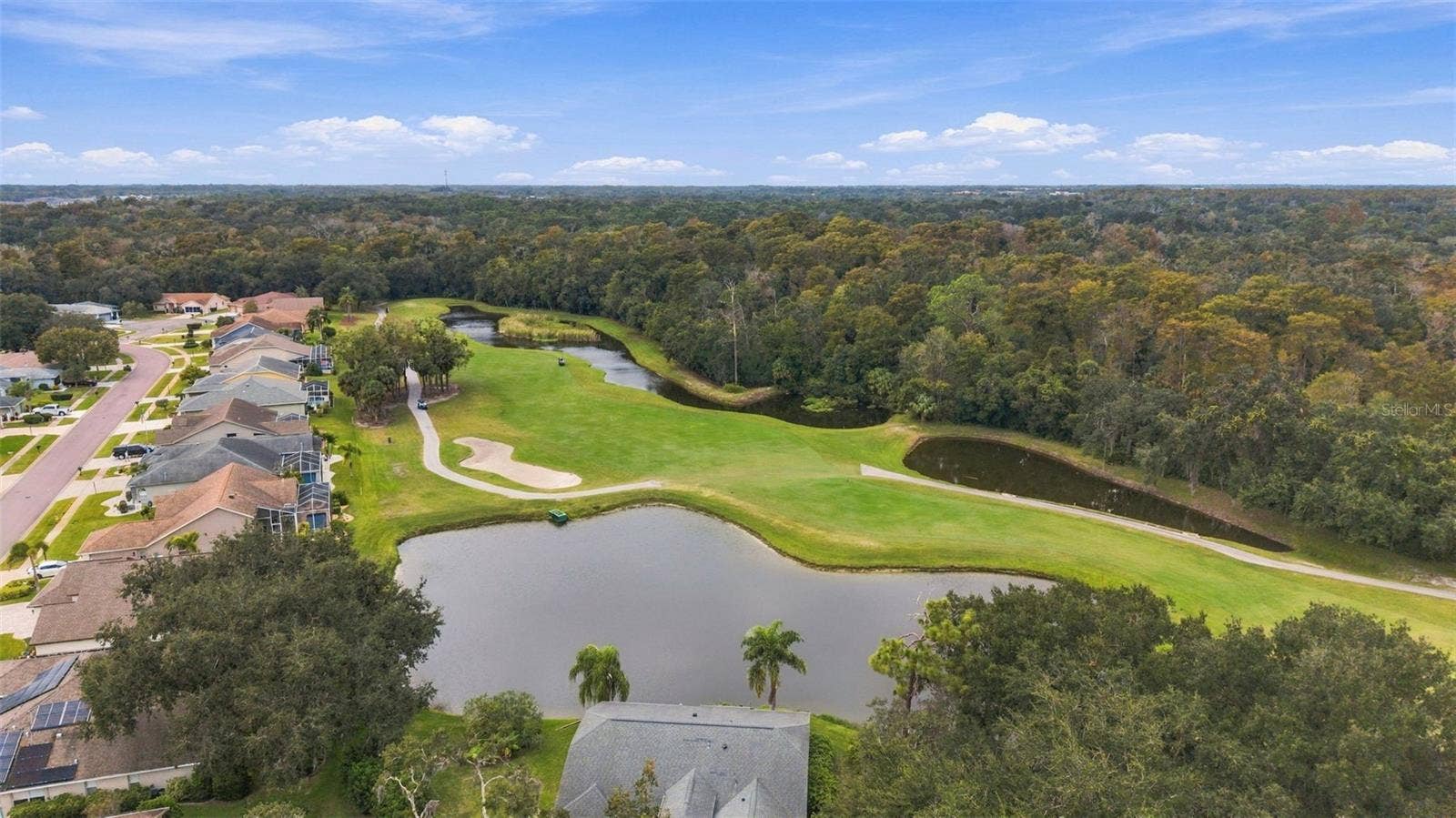 Aerial View of Golf Course!