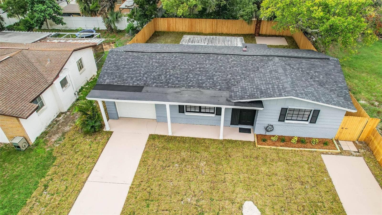 3317 BAINBRIDGE DRIVE, Holiday, FL 34691 aerial front