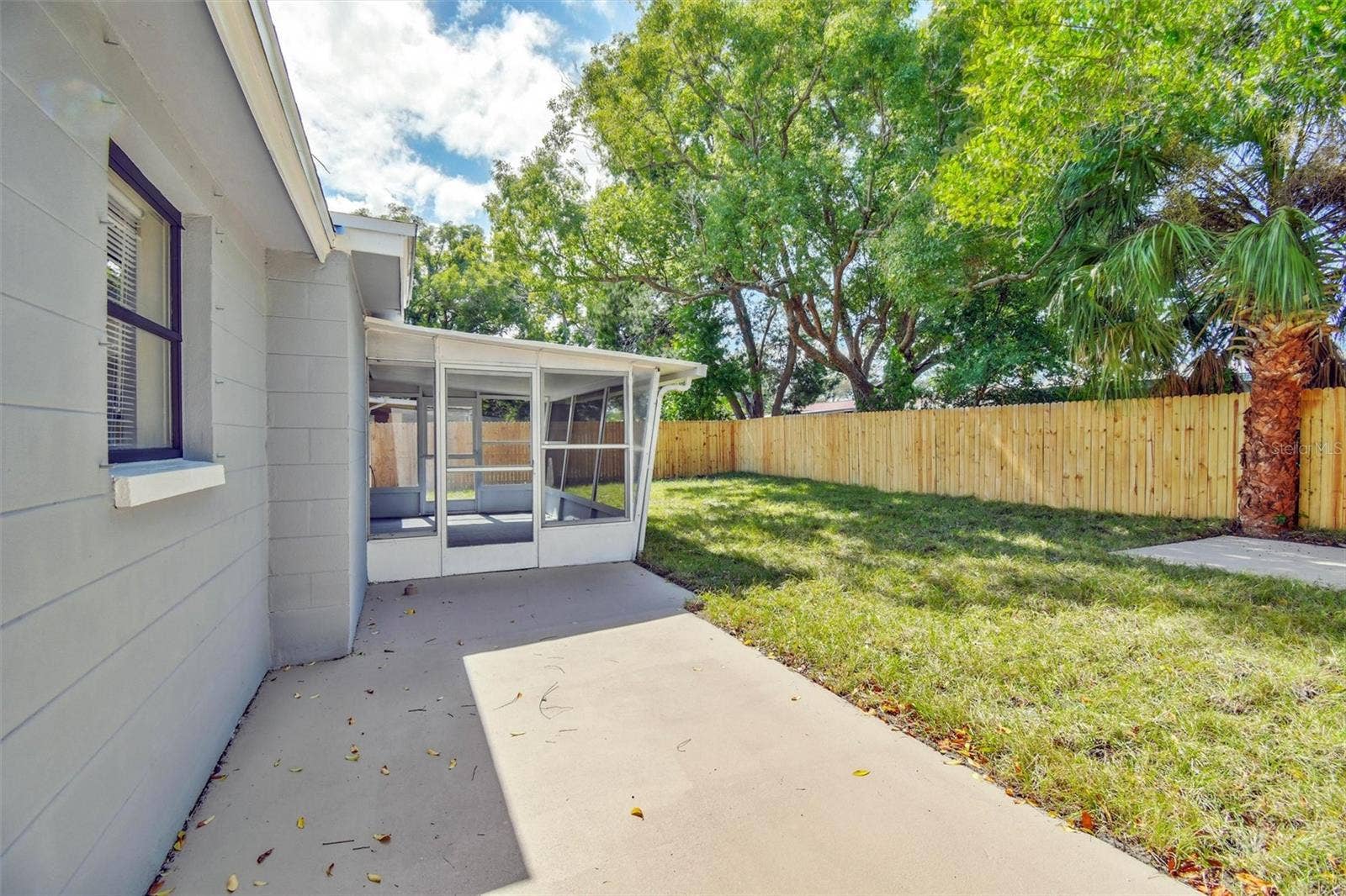 3317 BAINBRIDGE DRIVE, Holiday, FL 34691 back yard