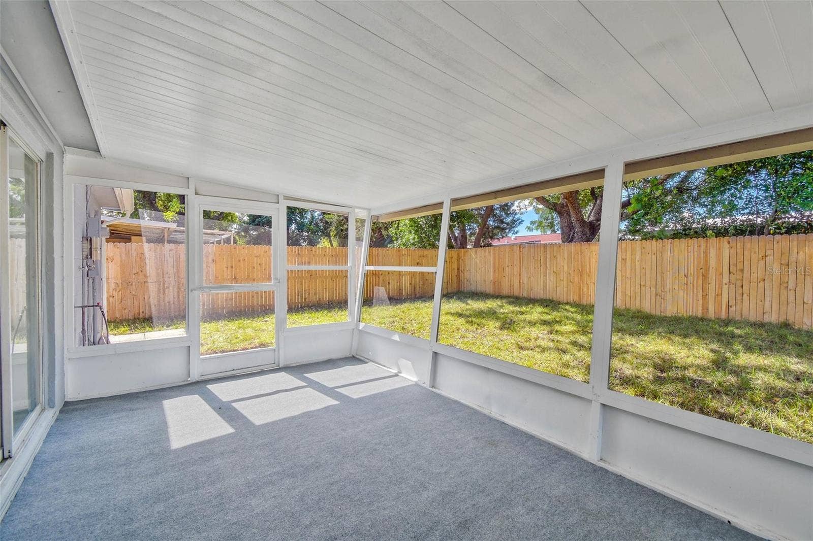 3317 BAINBRIDGE DRIVE, Holiday, FL 34691 back patio