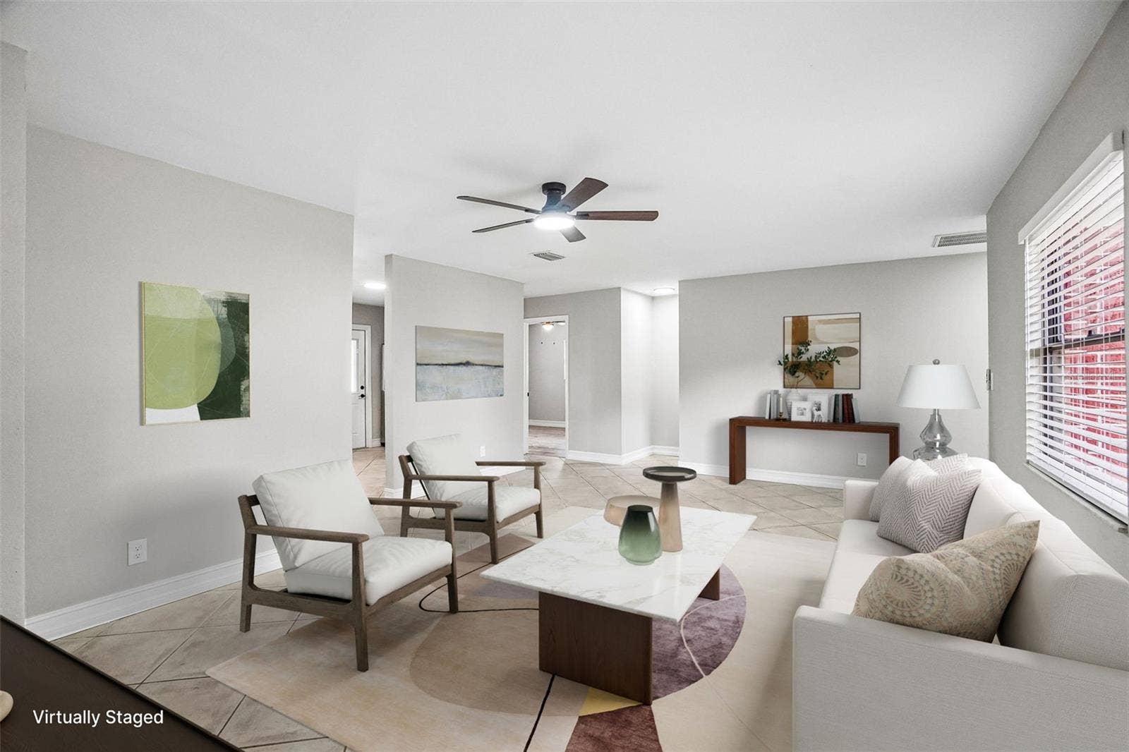 715 PAPAYA DRIVE, Tampa, FL 33619 Living Room Virtual Vie 3