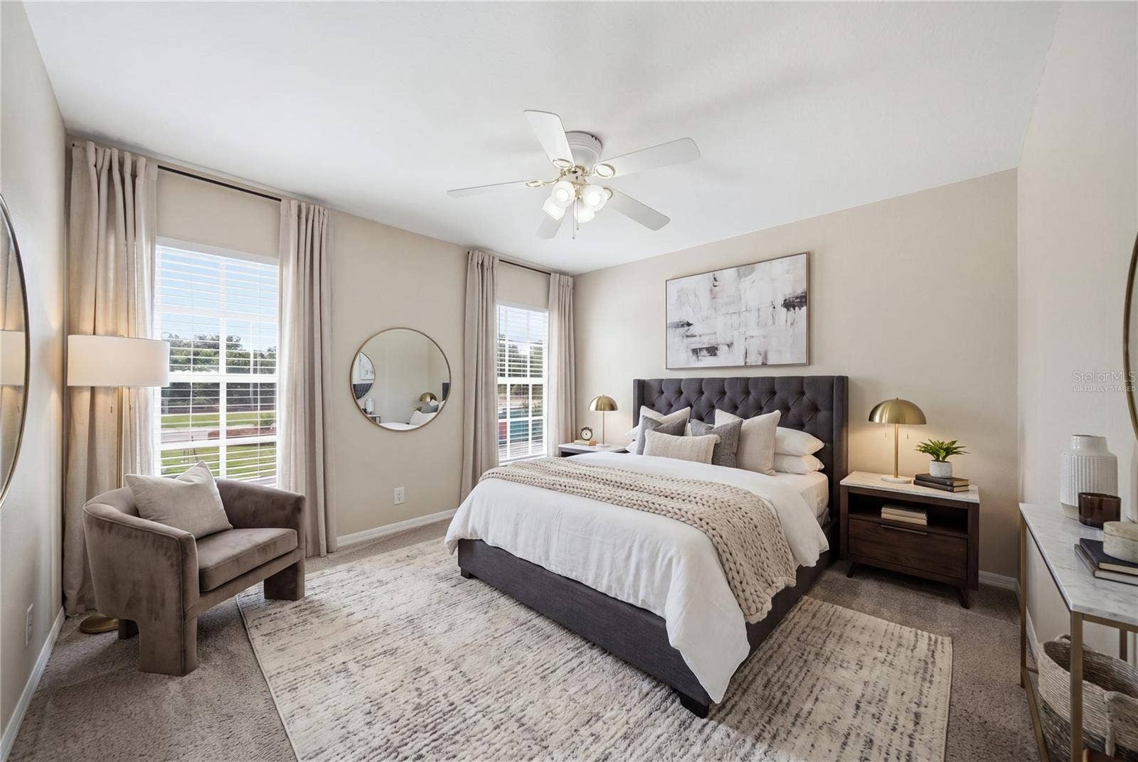 13535 EMBASSY PARK COURT, Dade City, FL 33525 Virtually staged Bedroom #1