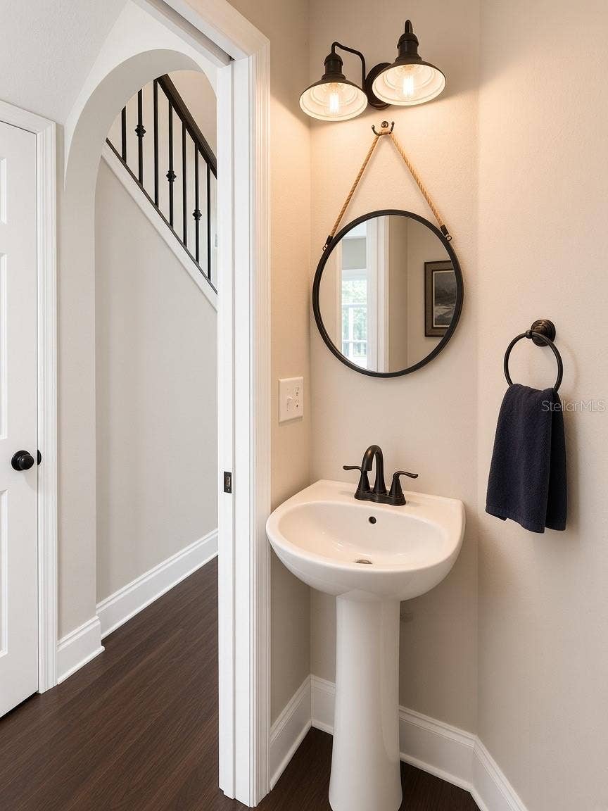 Half bath downstairs